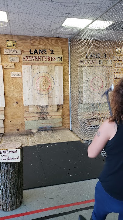 AxeVentures Axe Throwing and The Rage/Smash Room